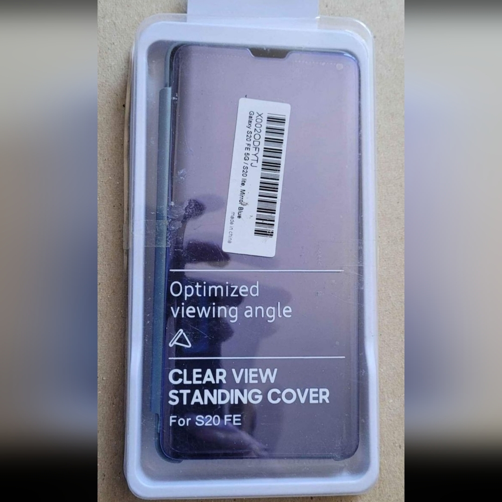 Samsung Galaxy S20 FE / S20 Lite, Mirror Blue Phone Case